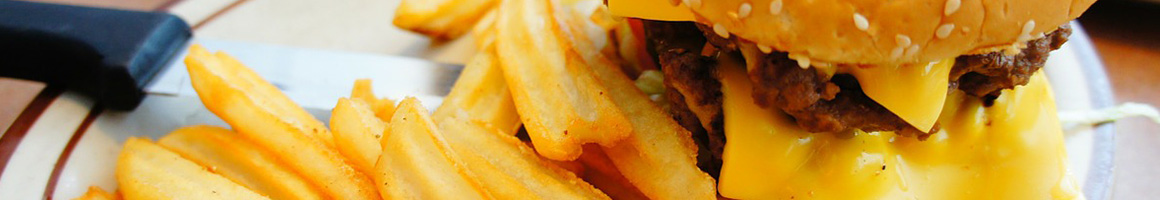 Eating Burger at Mountain Burger restaurant in Florissant, CO.